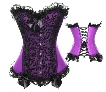 Lace Overlay Corset