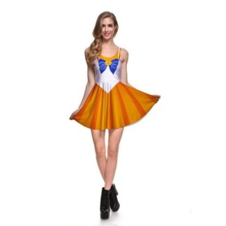 Anime - Sailor Moon Sailor Venus Skater Dress