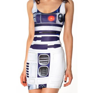 Star Wars R2-D2 Body Con Mini Dress