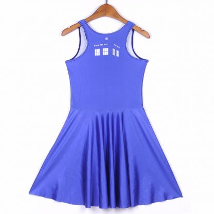 Doctor Who Tardis Skater Dress #2