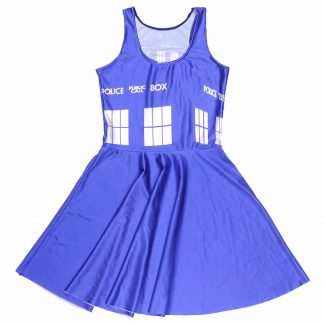 Doctor Who Tardis Skater Dress #2