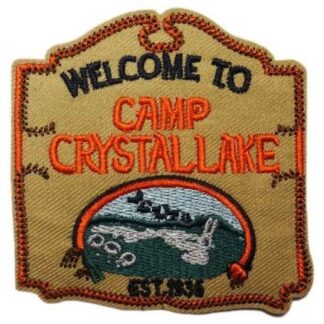 Friday the 13th Camp Crystal Lake Iron-On Patch