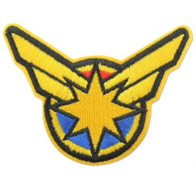 Captain Marvel Iron-On Patch