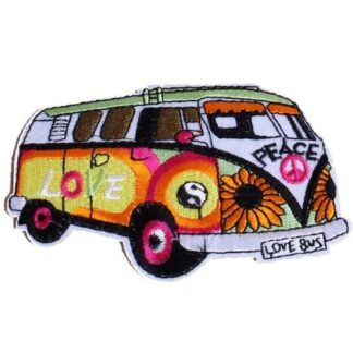 VW Love Bus Iron-On Patch