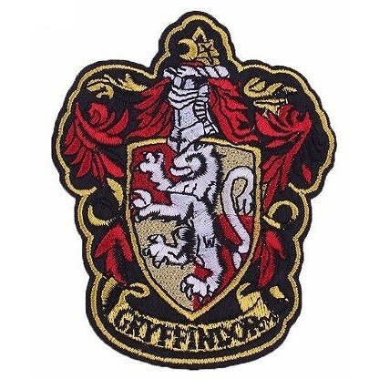 Harry Potter Gryffindor House Iron-On Patch
