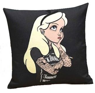 Naughty Princess Alice in Wonderland Pillow Cover
