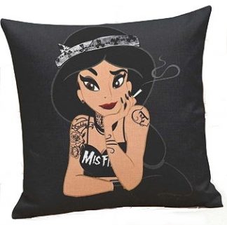 Naughty Princess Jasmine Pillow Cover