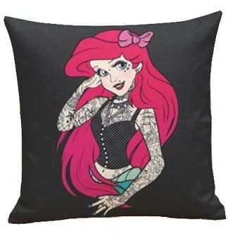 Naughty Princess Ariel Pillow Cover