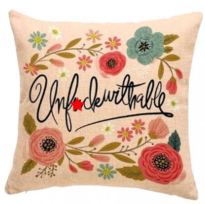 Uf*ckwithable Pillow Cover