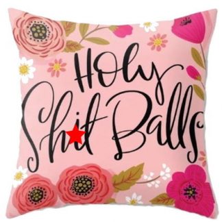 Holy Sh*t Balls Pillow Cover