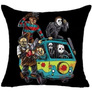 Horror Scooby Gang Pillow Cover
