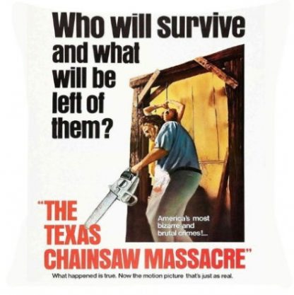 Texas Chainsaw Massacre Pillow Cover