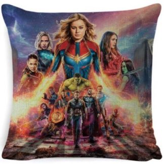The Avengers Captain Marvel Pillow Cover #3