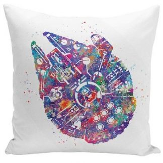 Star Wars Millennum Falcon Pillow Cover #2