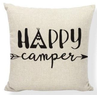 Happy Campers Pillow Cover #23