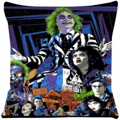 Beetlejuice Pillow Cover
