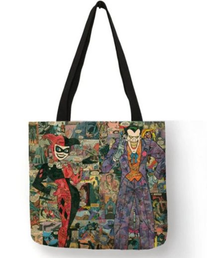 Harley Quinn & The Joker Tote Bag #2
