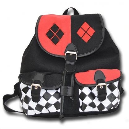 Harley Quinn Canvas Backpack