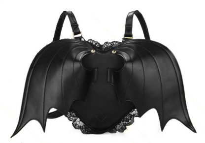 Gothic Batwing n' Lace Backpack