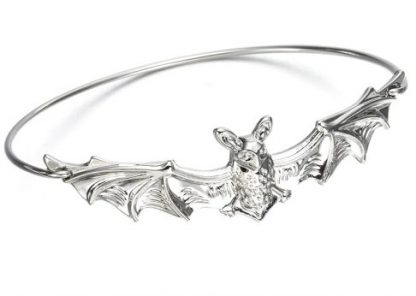 Batty Bangle Bracelet - Silver