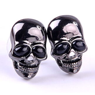 Skull Metallic Stud Earrings