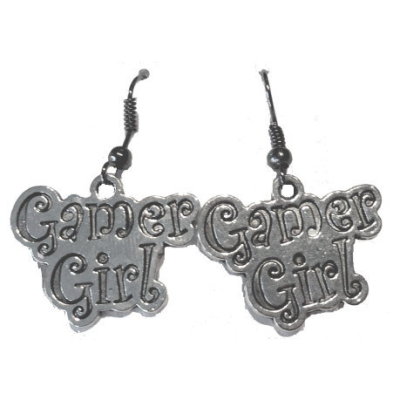 Gamer Girl Dangle Earrings