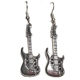 Guitar Dangle Earrings #4