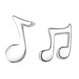 Music Notes Stud Earrings