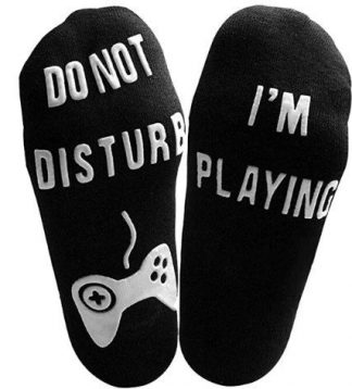 Gamer Unisex Crew Socks - Do Not Disturb