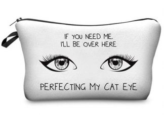 Perfecting My Cat Eye Make Up Bag