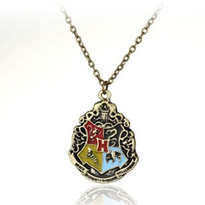 Harry Potter Hogwarts Crest Necklace