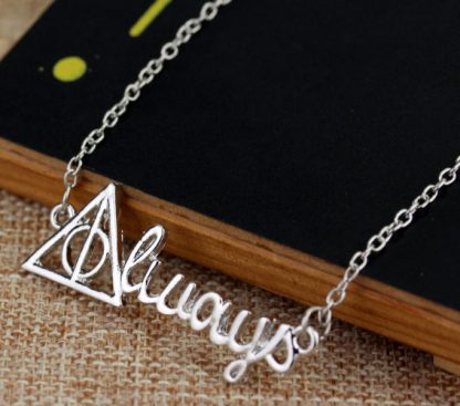 Harry Potter Deathly Hallows Always Necklace