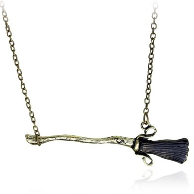 Magical Broom Necklace