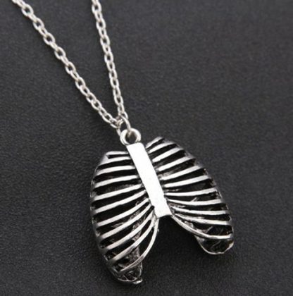 Anatomical Ribcage Necklace