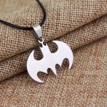 Batman Logo Charm Necklace