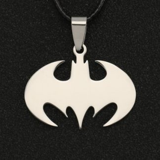 Batman Logo Charm Necklace