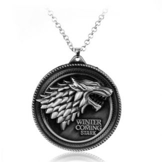 Game of Thrones Stark Crest Necklace
