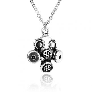 Doctor Who Gas Mask Necklace
