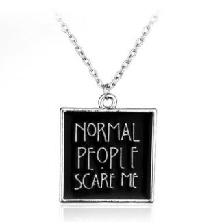 American Horror Story Normal People Scare Me Necklace