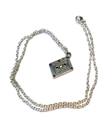 Awesome Mix Casette Tape Necklace