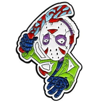 Friday the 13th Jason Voorhees Enamel Pin