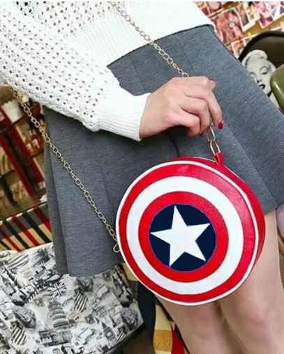 Captain America Shield Mini Purse
