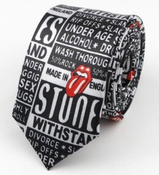 Rolling Stones Tie