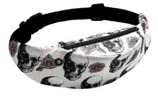 Skulls & Roses Waist Bag / Fanny Pack
