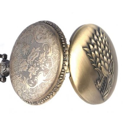 Game of Thrones Stark Family Pocket Watch Antique Bronze
