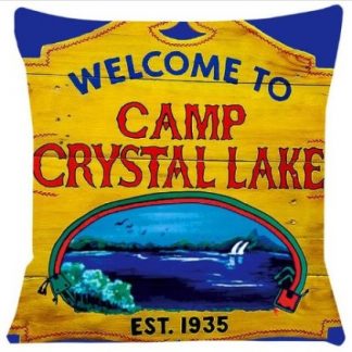 Friday the 13th Camp Crystal Lake Pillow Cover