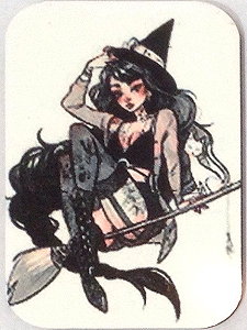 Fridge Magnet #24 - Witchy Woman