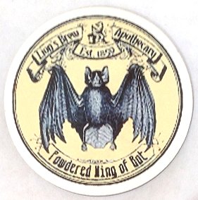 Fridge Magnet #34 - Lion's Brew Apothecary Powdered Wing of Bat