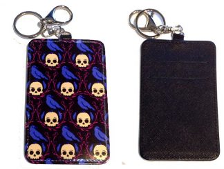 Card Holder Key Chain #19 The Raven