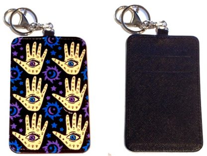 Card Holder Key Chain #32 Hamsa Hand